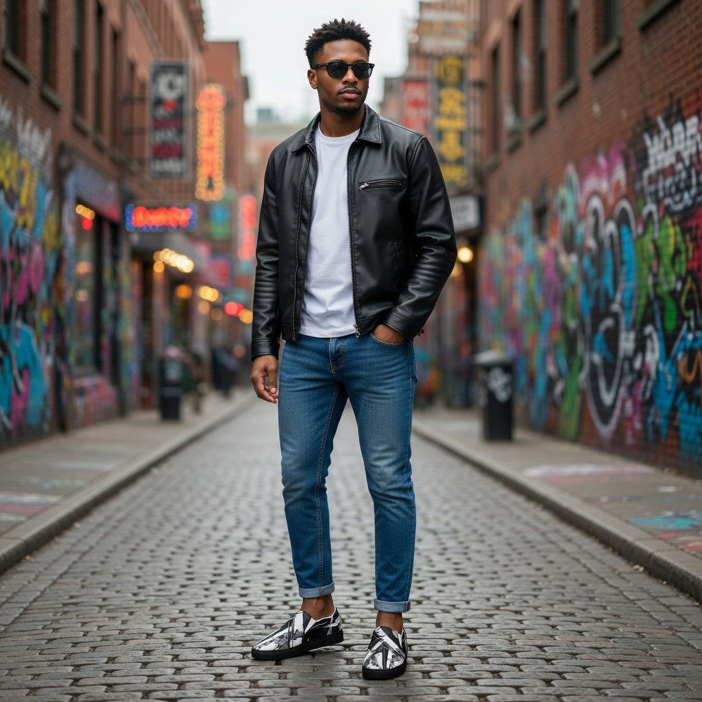 👟 Herren-Stoff-Sneaker – schlichter und moderner Look