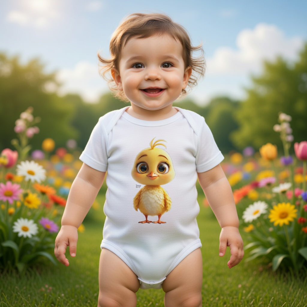🐥 Baby-Body Küken – Stil, Komfort und Spaß