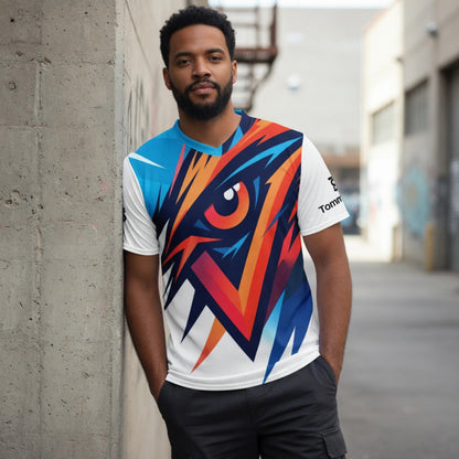 Kurzärmeliges, atmungsaktives Sport-Trikot aus recyceltem Material