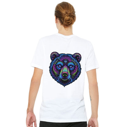 T-shirt streetwear premium ours psychédélique – Tommy Spark – Bella Canvas 3001